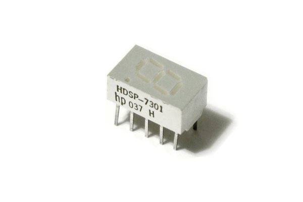 HDSP-7301 Micro Bright 7-Segment Display - Click Image to Close